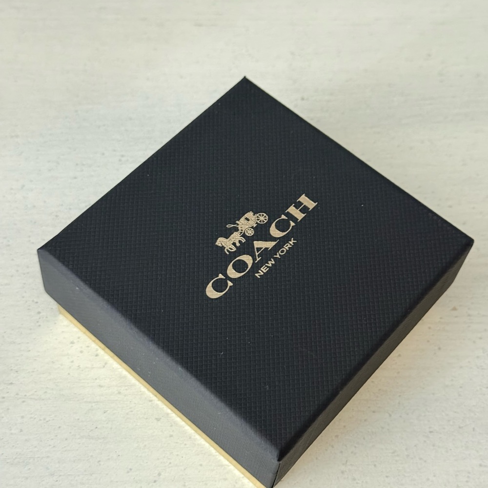 Coach Gold Anklet with Purple and Blue Accents - Picture 3 of 6